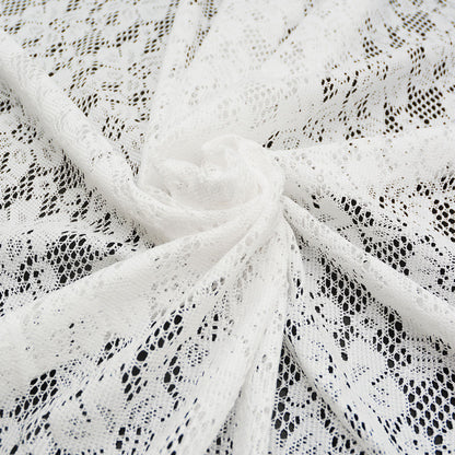 Daisy Polyester Floral Lace