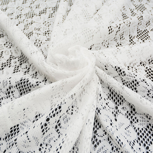 Daisy Polyester Floral Lace