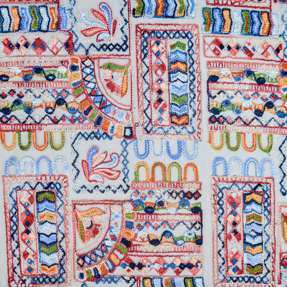 Enrich Embroidered Mesh