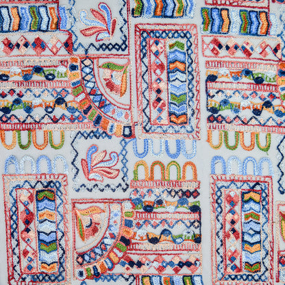 Enrich Embroidered Mesh