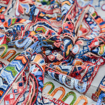 Enrich Embroidered Mesh