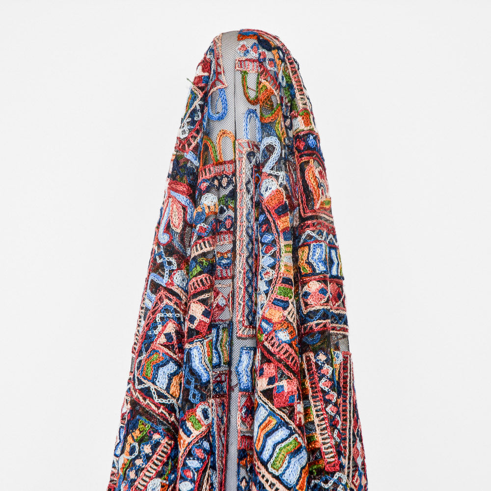 Enrich Embroidered Mesh