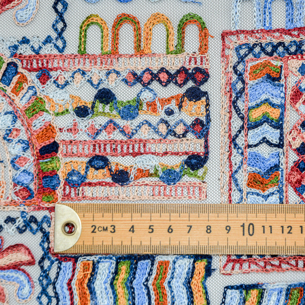 Enrich Embroidered Mesh