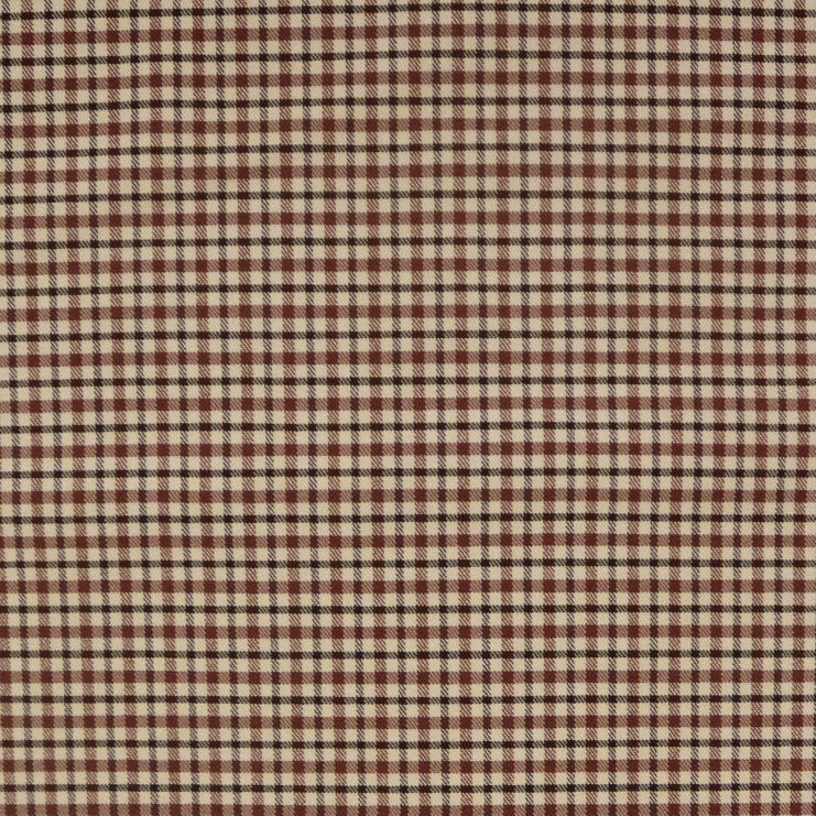 Brown and beige checkered fabric pattern