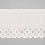 Cut-Out Scallop Cotton Broderie Trim