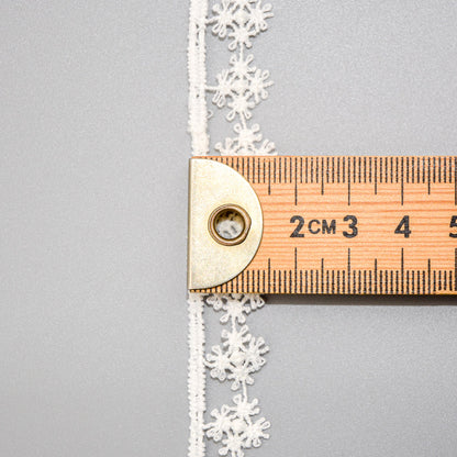 Snow Flower Lace Trim