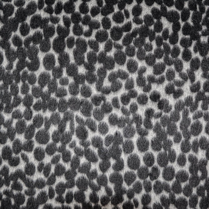 Fluffy Leopard Print Brushed Knit