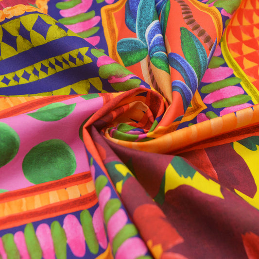 Framed Printed Cotton Woven