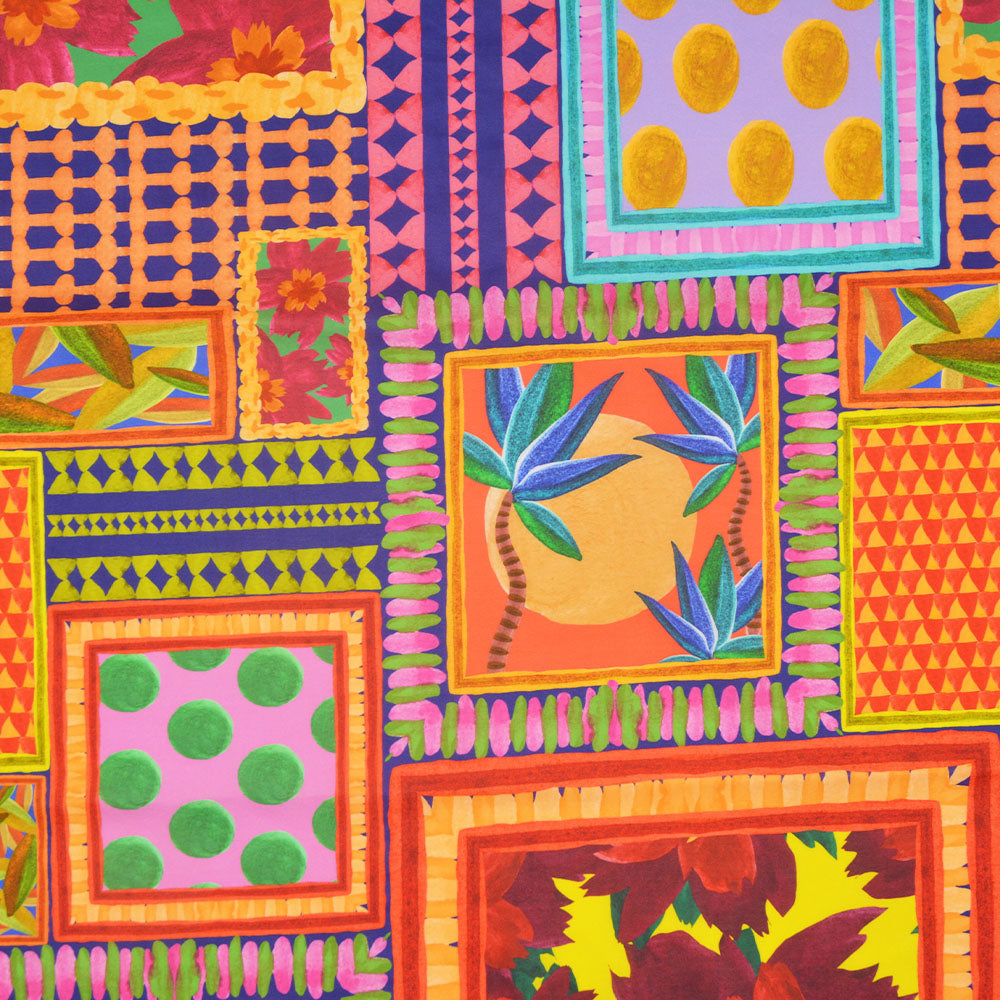 Framed Printed Cotton Woven