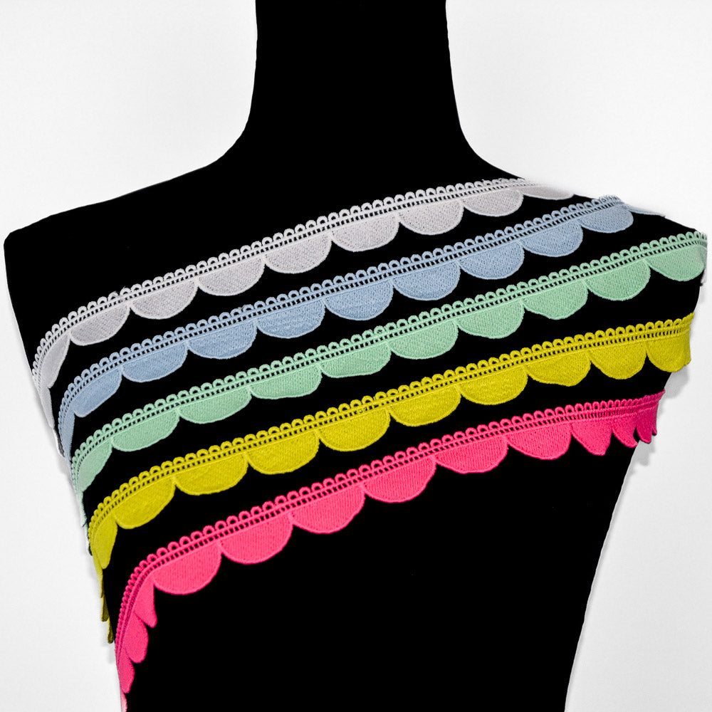 Scallop Border Lace Trim