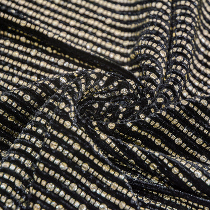 Gold Fever Pleat Knit
