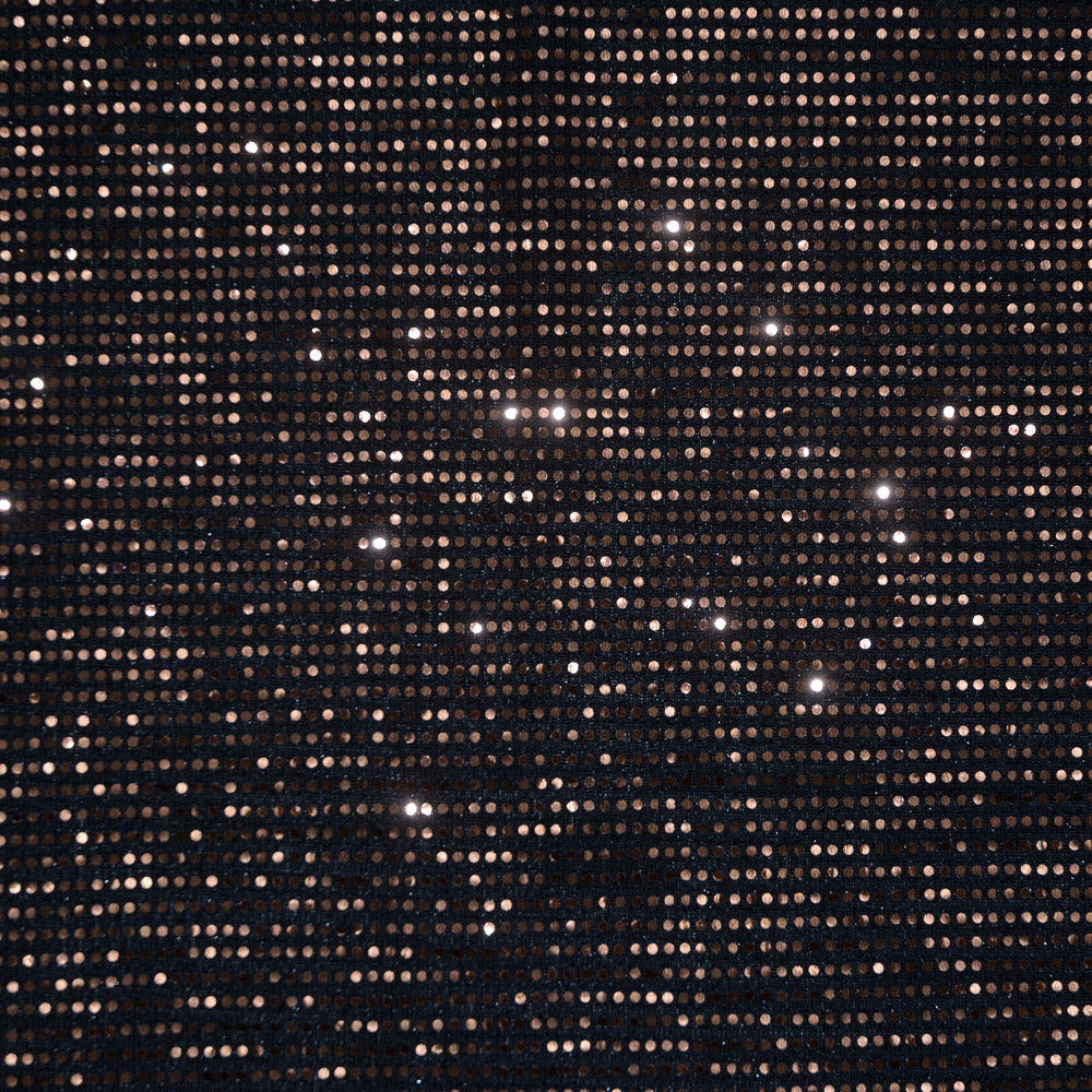 Griffin Bronze Foil Sequin Knit