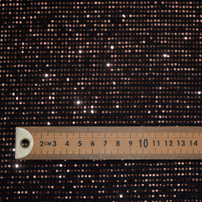 Griffin Bronze Foil Sequin Knit