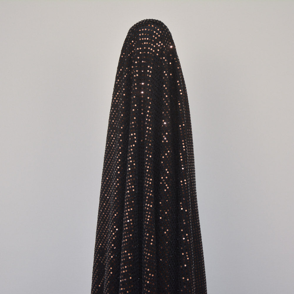 Griffin Bronze Foil Sequin Knit