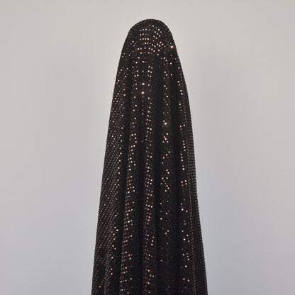 Griffin Bronze Foil Sequin Knit