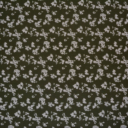 Growl Print Polyester Jersey Knit