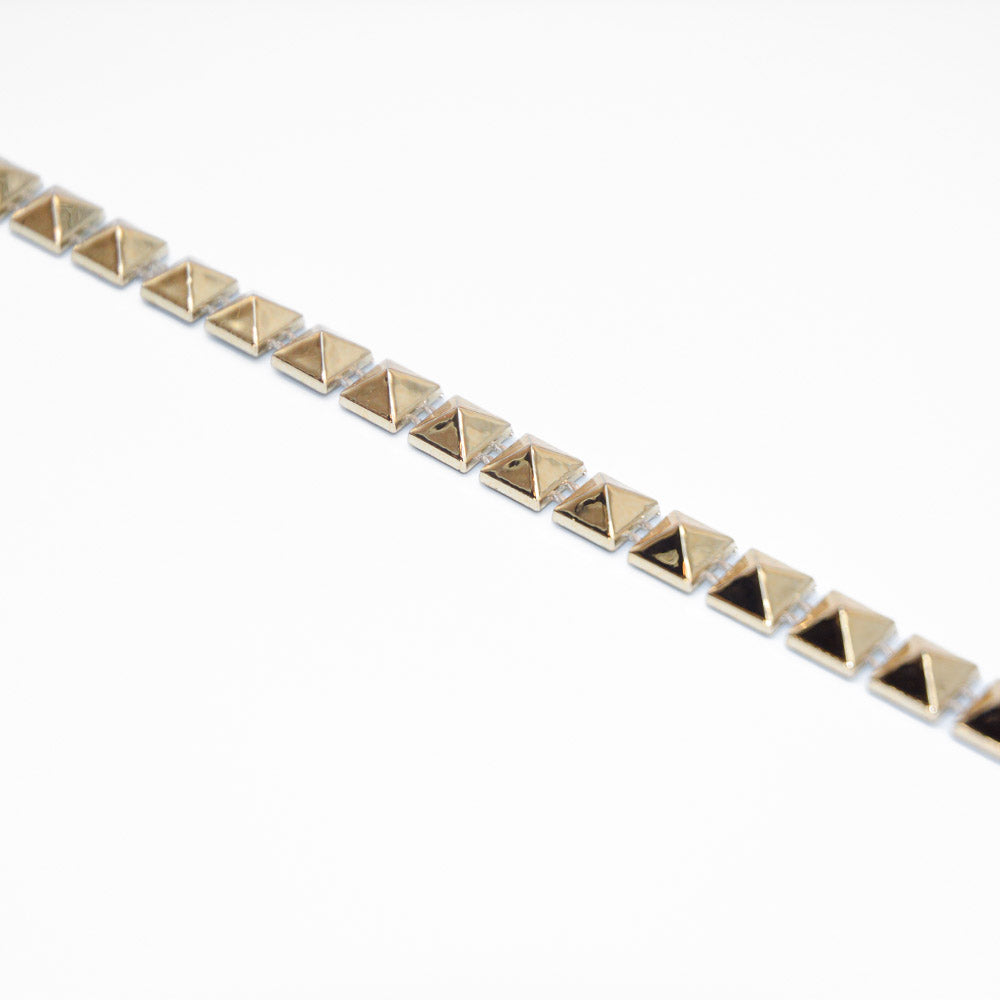 Gold Square Stud Trim