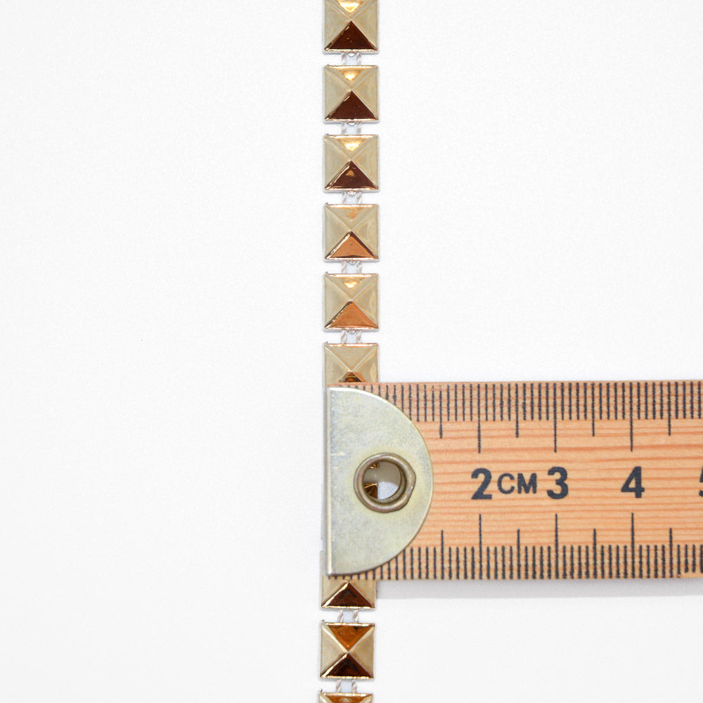 Gold Square Stud Trim