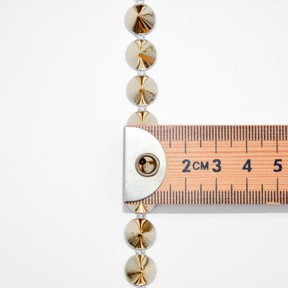 Gold Round Stud Trim