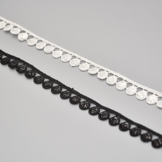 Shine Bobble Lace Sequin Trim