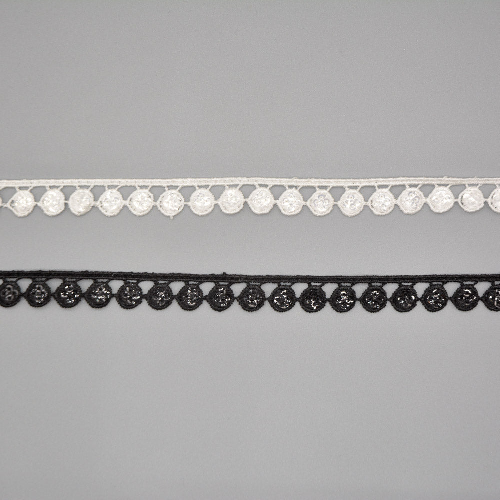 Shine Bobble Lace Sequin Trim