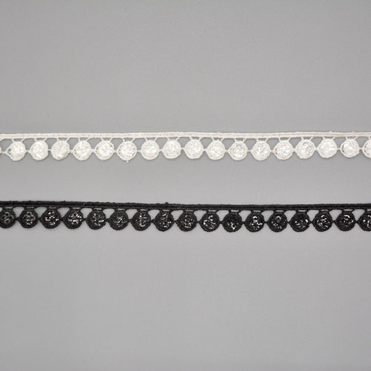 Shine Bobble Lace Sequin Trim