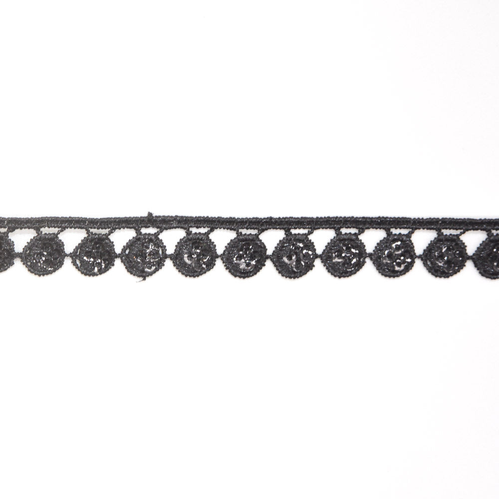 Shine Bobble Lace Sequin Trim