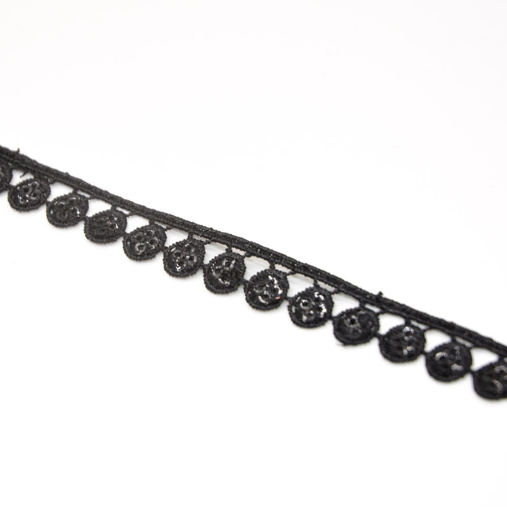 Shine Bobble Lace Sequin Trim