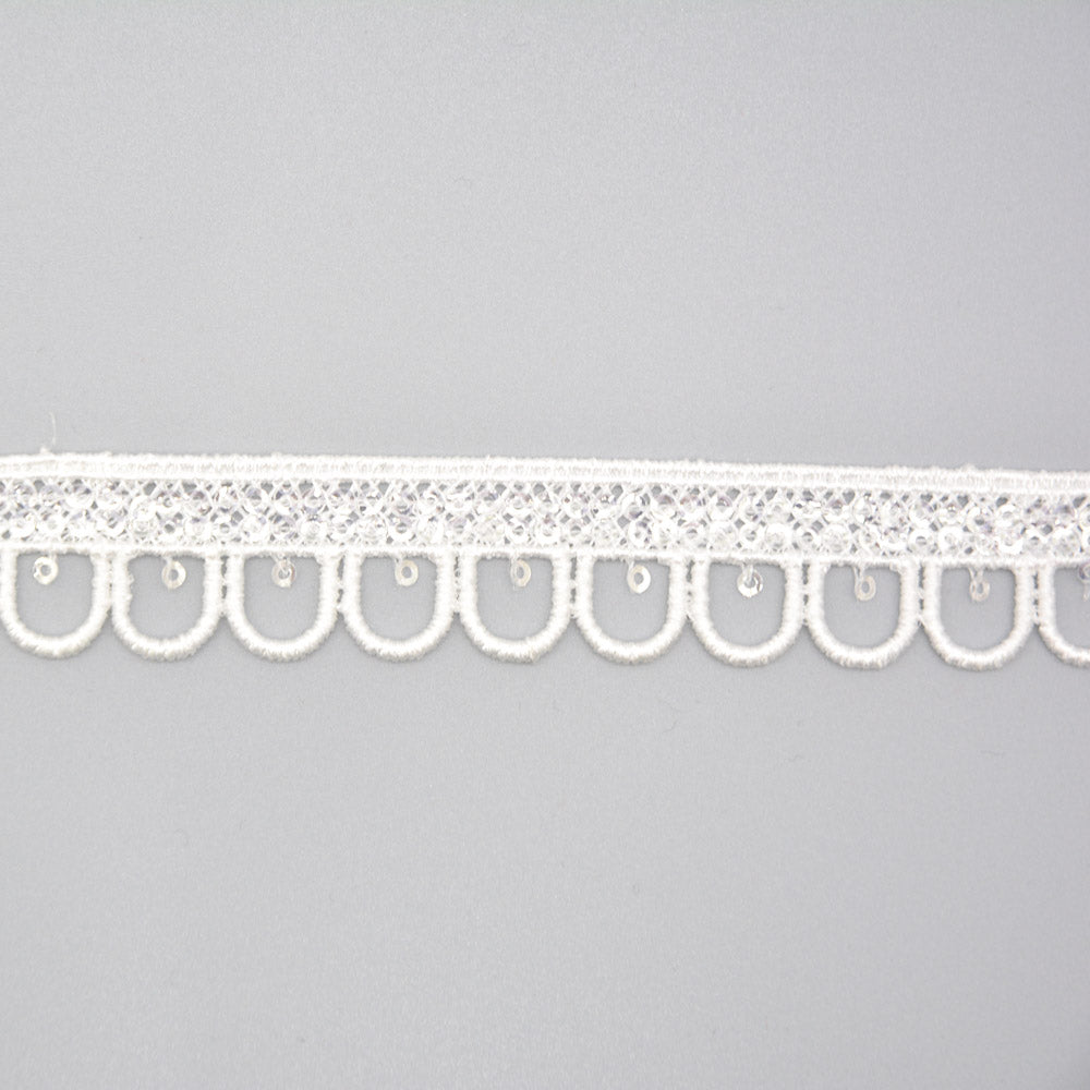 Shine Loopy Lace Sequin Trim