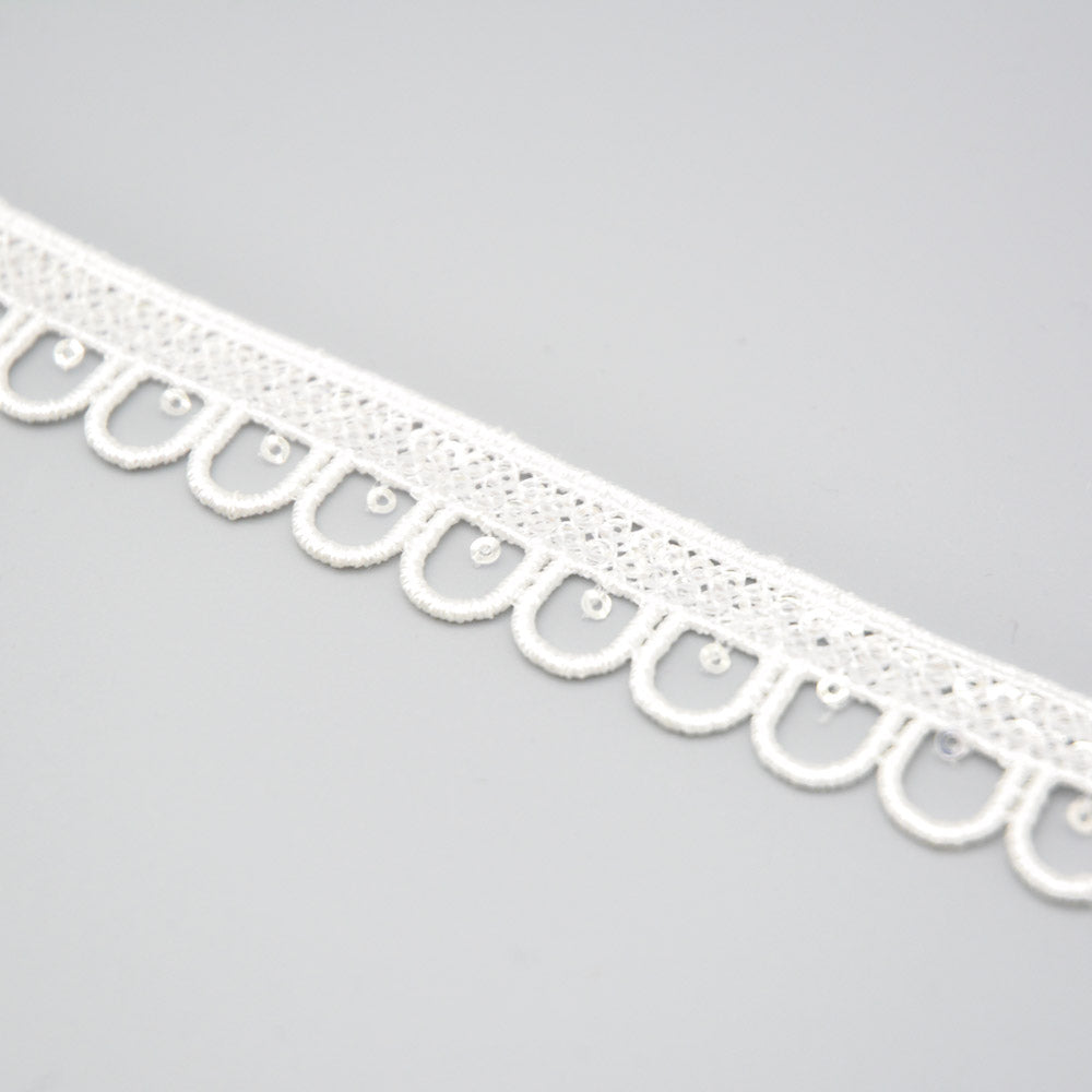 Shine Loopy Lace Sequin Trim
