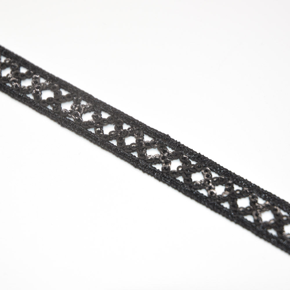 Shine Maze Lace Sequin Trim