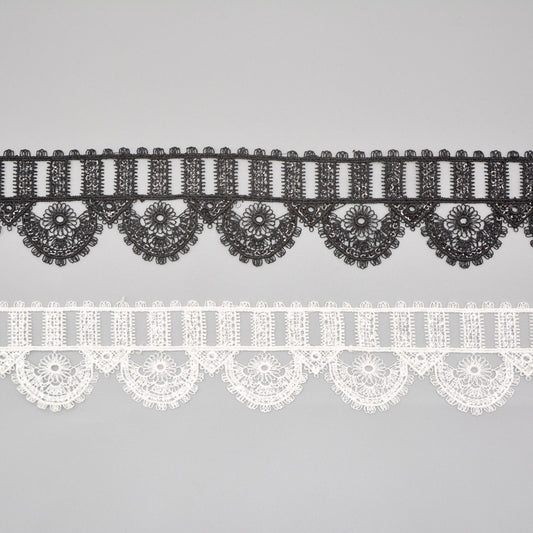 Shine Scallop Lace Sequin Trim