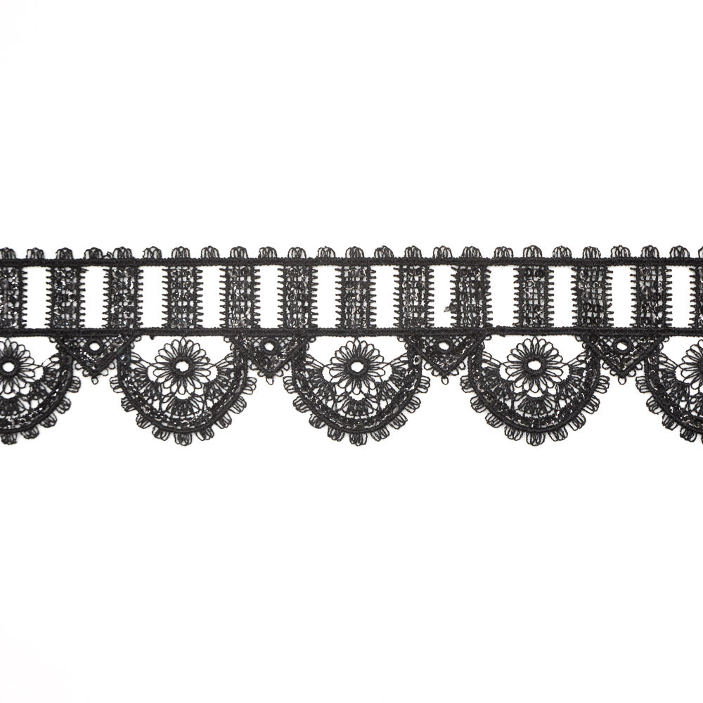 Shine Scallop Lace Sequin Trim