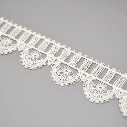Shine Scallop Lace Sequin Trim