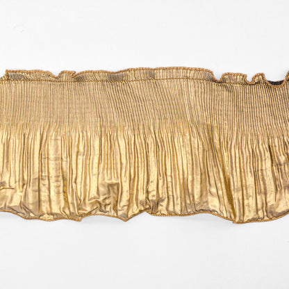 Frillneck Foil Pleated Chiffon Trim