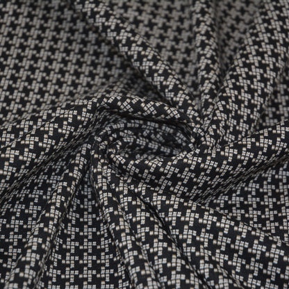 Icecap Jacquard Ponte Knit