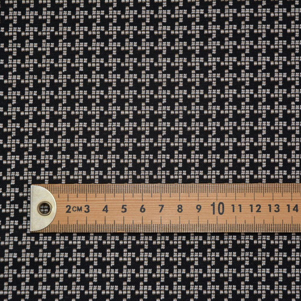 Icecap Jacquard Ponte Knit