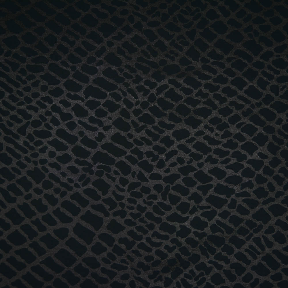 Jaguar Print Bengaline Woven