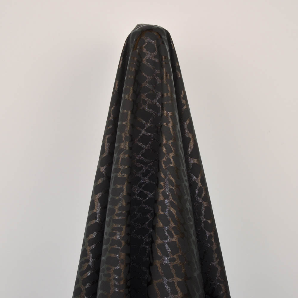 Jaguar Print Bengaline Woven