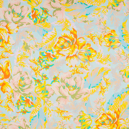 Lemon Spritz Linen Blend Woven