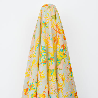 Lemon Spritz Linen Blend Woven