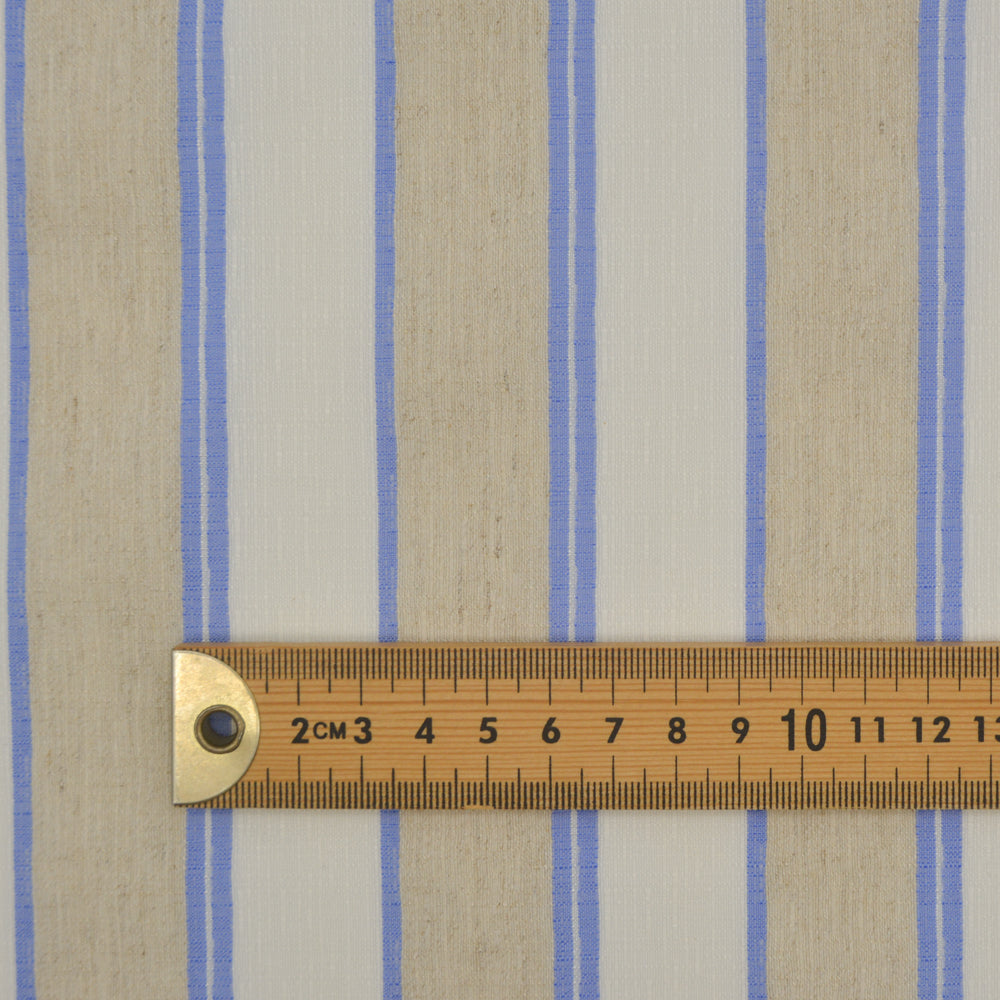Linen Stripe Blend Woven