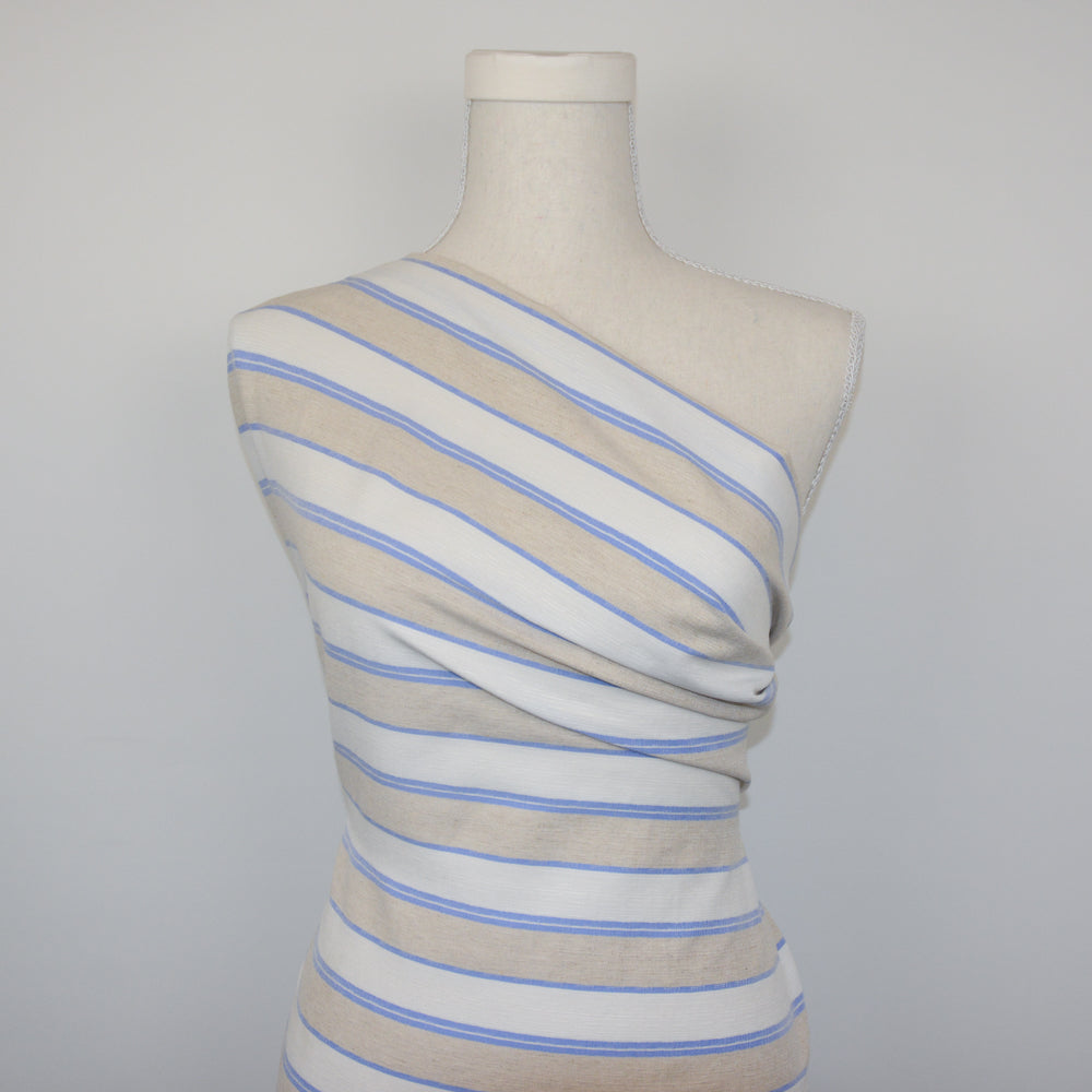 Linen Stripe Blend Woven