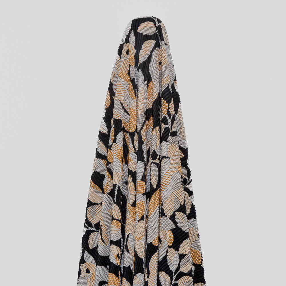 Love Polyester Pleated Knit
