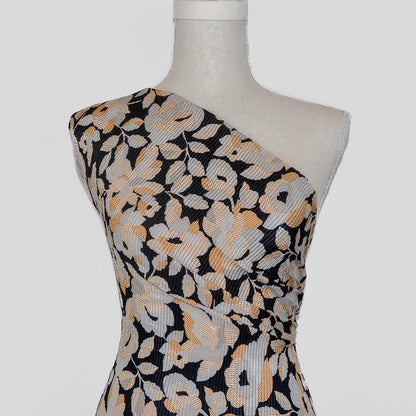 Love Polyester Pleated Knit