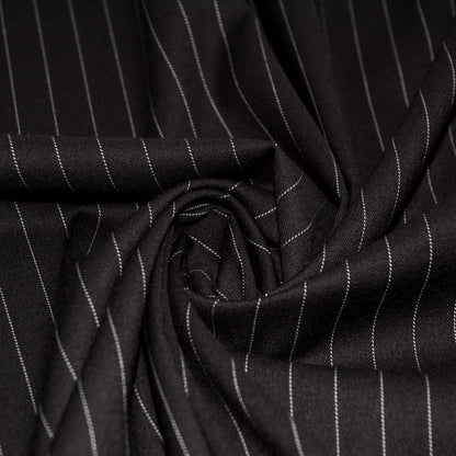 Max Pinstripe Rayon Blend Woven