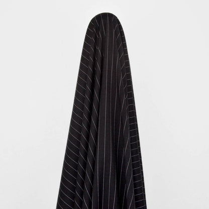 Max Pinstripe Rayon Blend Woven