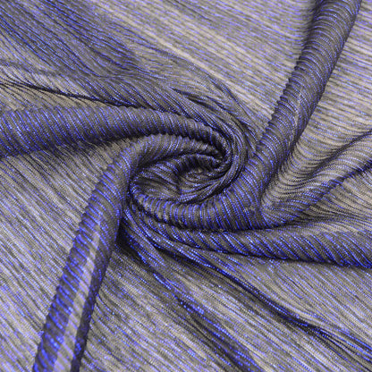 Monte Pleated Metallic Knit