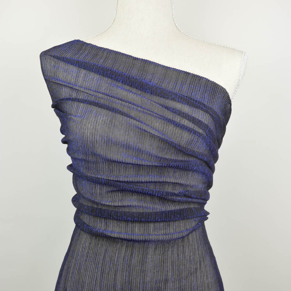 Monte Pleated Metallic Knit