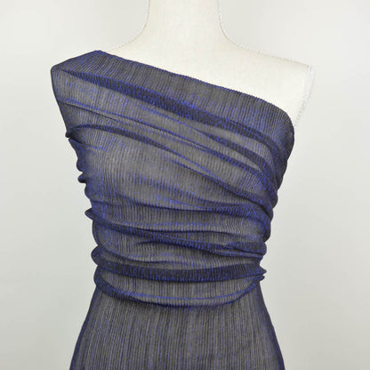 Monte Pleated Metallic Knit